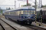 ÖSEK's (the owners of the Heizhaus Strasshof)  6645.12 stands in Benesov u Prahy during STEAM53 on 11 September 2022.