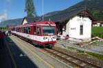 VTs 15 an VTs 16 at Fürth-Kaprun with a train to Zell am See 12.9.15 