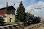 On 10 September 2022 ÖSEK 310.23 runs light through Benesov u Prahy in preparation for one of the 30+ extra trains during the weekend of STEAM53.