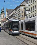 Cityrunner NR 060 on the way towards the train station of Linz. May 6, 2026