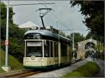 Tram 501 of the Pstlingbergbahn pictured at Linz on September 14th, 2010.