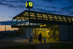The subway station at Schottenring in Vienna.