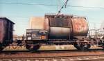 Tank wagon ÖBB ÖEVA in Milano, April 1995 [wagon citerne, carro cisterna]