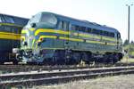 On 26 September 2009 NMBS 5404 stands at Mariembourg with the CFV3V.