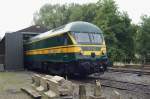 SNCB/NMBS Class 5941 from PFT/TSP on Station Spontin ( Chemin de Fer du Bocq)13.08.2011 