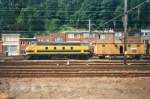 Scanned picture of 6329 at Liége-Guillemins on 13 July 1999, shot from my passing train.