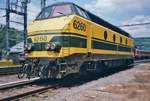 On 13 July 1999 SNCB 6260 stands at Trois-Ponts.