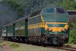 Il 4 luglio 2026 la SDP 6219 entra a Puurs con uno dei treni navetta dello spettacolo  Scheldeland in Stoom .