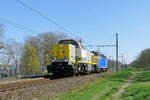 Infrabel 7730+6315 former NMBS HLR 7730 and HDL 6315 now owed by the Belgium rail infrastructure company Infrabel at Mortsel.
27-03-2025