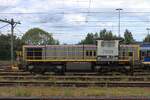Side view on Lineas 7809 at Roosendaal on a grey 23 July 2026.