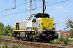 The BLS Cargo Nord 7811 on route to the port of Antwerp.