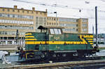 On 9 September 2009 shunter 8208 'MIAMI' takes a break at Bruxelles-Midi.