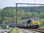 IC A train Eupen-Ostend running past Goffontaine in May 2010.