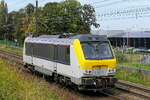 The Lineas 1301 on route to the port of Antwerp.