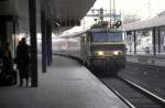 1606 with Eurocity to Bruxelles at Dsseldorf, March 8th, 1996.