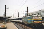 EuroNight to Warsaw with 1605 stands in Bruxelles-Midi on 19 September 2004. 