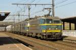 On 3 March 2011 NMBS 2014 speeds through Antwerpen-Noorderdokken.