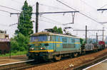 Stel train headed by 2630 passes through Antwerpen-Dam on 16 May 2002.