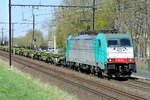 Railtraxx 186 123 Bombardier Traxx. 07-04-2025