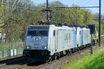 Lineas 186 181-4 with 2 other Lineas loco's. 07-04-2025