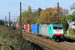 The Medway Belgium 186 212 on route from the port of Antwerp.