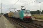 CoBRa 2827 speeds through Antwerpen-Luchtbal on 22 May 2014.