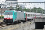 CoBRa 2815 enters Rotterdam Centraal on 16 May 2016.