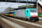 On 12 August 2017 Lineas 2813 stands at Roosendaal with an IC to Bruxelles-Midi.