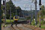 SNCB multiple unit 08502 coming from Lige towards Luxembourg, photographed near Wilwerwiltz.