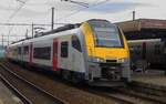 On 14 July 2022 NMBS 08 066 calls at Antwerpen-Berchem. Desiros Class 08 are deployed not only on urban services (for which they were ordered in the first place), but also on longer regional and even InterCity services. On 14 July 2022 NMBS 08 066 calls at Antwerpen-Berchem. Desiros Class 08 are deployed not only on urban services (for which they were ordered in the first place), but also on longer regional and even InterCity services.