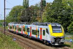 The NMBS 08586  Trainbow  on route from Antwerpen-Berchem to Lier station.