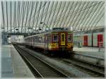 AM 62 204 is waiting for passengers in Liège Guillemins on April 24th, 2010.