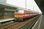 Scanned picture of NMBS 801 entering Brussel-Noord on 10 August 1998.