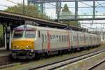 NMBS 819 stands ready for departure at Roosendaal on 23 July 2026.