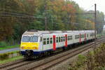 The NMBS 420 on route from Antwerpen-Berchem to Lier station.