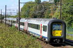 The NMBS 564 on route from Lier to Antwerpen-Berchem station.