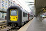 The NMBS 536 as Intercity from Lille Flandres(France) to Antwerpen Centraal at platform 2 level +1 at Antwerpen Centraal. NMBS Class MS96 (MR96/EMU96) : A total of 120 of these EMU (Electric Multi Unit) where build between 1996 and 2000 by Bombardier ...