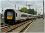 AM 96 539 is runnung through the station of Schaerbeek on May 8th, 2010.