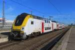 SNCB's  newby 76 018 cals at Brussel Noord on 24 September 2023.