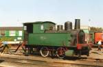 Belgian private steam engine MF33 in Mariembourg on 26 September 2009.