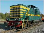 . The shunter engine HLR 7304 taken at Mariembourg on September 27th, 2009.