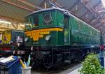 . The heritage SNCB HLE 2912 former 101.012 photographed in Treignes on September 27th, 2014.