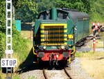 CFV3V NMBS HRD73 The 7304 on route to Mariembourg.
18-07-2010