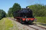 CFV3V's  NE61/8098 'ANDR� CHAPELON'  rides solo through Puurs on 4 July 2026 during the annually held 'Scheldeland in Stoom' spectacle.