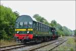 . HLR 270.005 (7005) taken in the station Dorinne-Durnal on the heritage railway track Le Chemin de Fer du Bocq on August 17th, 2013.