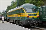 . HLD 5941 photographed in the station Dorinne-Durnal on the heritage railway track Le Chemin de Fer du Bocq on August 17th, 2013.