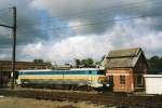 One of the more spectacular surprises at the Open days at the PTF-TSP in Saint-Ghislain was the former NMBS 1805; 12 September 2004.

