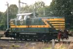 On 11 September 2004 NMBS 7378 stood at Saint-Ghislain.
