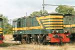 Ex-NMBS 8428 at Saint Ghislain on 12 September 2004.