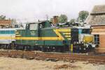 Ex-SNCB 8061 has found a new resting site at Saint-Ghislain with the PFT-TSP; 12 September 2004.